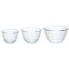 HARIO(�n���I) �ϔM�K���X���{�E�� 3�Z�b�g 900ml/1500ml/2200ml �~�L�V���O�{�E�� �����p �{�[�� MXPN-3704
