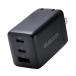 �G���R�� �[�d�� ���v65W 3�|�[�g Type-C USB-A USB PD�Ή� �X�C���O���v���O�̗p �u���b�N EC-AC10367BK