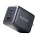 �G���R�� �[�d�� 100W 3�|�[�g Type-C USB-A USB PD�Ή� �X�C���O���v���O�̗p �u���b�N EC-AC104100BK