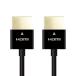  Elecom HDMI кабель 0.7m 4K × 2K соответствует Ultra тонкий черный CAC-HD14US07BK