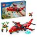  Lego (LEGO) City пожаротушение Rescue самолет 60413 игрушка игрушка блок 