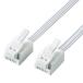  Elecom modular кабель коготь поломка предотвращение [. искривление . сильный высокая прочность specification ] 3.0m белый MJ-T3WH