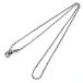  Lone Ones LONE ONES колье meiting полет крюк Mini шелк цепь Short (16-24 дюймовый )(2mm) MFNH-0005S