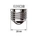 GE LED���C�g �r�[�������v�` 150W�`���� �d���F 2700K ����E26 �r�[���p25�� LED18DP38W827/25/E26/JP ���� �֘A�摜2