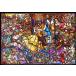 1000 piece jigsaw puzzle Beauty and the Beast -stroke - Lee stained glass pure white (51x73.5cm)