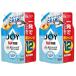 [2 шт. комплект ] Joy compact W устранение бактерий свежий clean заполняющий супер jumbo 1550ml примерно 12 выпуск посуда для моющее средство большая вместимость товары для кухни 
