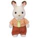  Sylvanian Families кукла шоколад заяц. .. san u-100 ST Mark засвидетельствование 3 лет и больше игрушка кукольный дом Sylvanian Fa