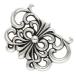  Chrome Hearts колье верх PDT CH+KH бабочка серебряный колье верх б/у SS07