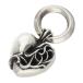  Chrome Hearts HEART PENDANT Heart подвеска подвеска серебряный колье верх б/у NO05