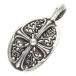  Chrome Hearts CLSC OVAL Classic овальный серебряный колье верх б/у GZ11