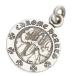  Chrome Hearts CHRM ANGL MDL Angel медаль очарование V2 серебряный колье верх б/у FK04