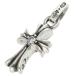  Chrome Hearts CRS BBYFAT DMND Baby Phat одна сторона 1 diamond очарование серебряный колье верх б/у GZ11
