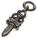  Chrome Hearts #5DAGGER #5daga- очарование очарование серебряный колье верх б/у SJ02