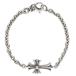  Chrome Hearts браслет CHN TNY CH CRS Thai колено CH Cross цепь серебряный браслет б/у NO05