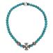 Chrome Hearts браслет 4mm BEAD 4mm бисер breath BEAD4mm бирюзовый бисер браслет б/у OS06