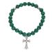  Chrome Hearts 8mm BEAD 8mm бисер пятно нагрудник колено fato имеется BEAD8mm бисер браслет б/у SS07