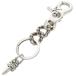  Chrome Hearts Chrome Hearts CLP CHN XFANCY-S/ Short extra fancy ссылка серебряный цепочка для ключей б/у SJ02