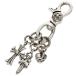  Chrome Hearts Chrome Hearts CLP SWVL CRS-HRT/ вертлюг кольцо для ключей цепочка для бумажника б/у SS07