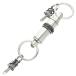  Chrome Hearts цепочка для ключей KEYRING VALET серебряный цепочка для ключей б/у SS07