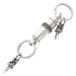  Chrome Hearts кольцо для ключей KEYRING VALET серебряный кольцо для ключей б/у SS07