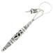  Chrome Hearts цепочка для ключей LG ROLLER&amp;No5 DGGR Large ролик #5daga- кольцо для ключей серебряный цепочка для ключей б/у SS07