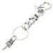  Chrome Hearts цепочка для ключей Short CLP CHN CLASSIC-S Short Classic ссылка серебряный цепочка для ключей б/у SS07