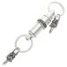  Chrome Hearts KEYRING VALET серебряный кольцо для ключей б/у SS07