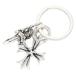  Chrome Hearts CH PLUS&amp;No5 DGGR CH плюс #5daga- кольцо для ключей серебряный цепочка для ключей б/у SS07