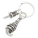  Chrome Hearts CROW&amp;No5 DGGR серебряный кольцо для ключей б/у SS07
