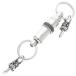  Chrome Hearts KEYRING VALETba let серебряный кольцо для ключей б/у SS07