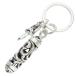  Chrome Hearts ROLLER&amp;No5 DGGR ролик #5daga- кольцо для ключей серебряный цепочка для ключей б/у SS07