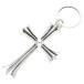  Chrome Hearts CH CRS LG&amp;No5 DGGR Large Cross #5daga- кольцо для ключей серебряный кольцо для ключей б/у OK15