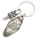  Chrome Hearts KEYCHEAIN HOTEL SML маленький отель ключ серебряный кольцо для ключей б/у SS07