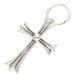  Chrome Hearts CH CRS LG&amp;No5 DGGR Large Cross #5daga- кольцо для ключей серебряный кольцо для ключей б/у SS07