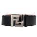  Fendi размер :85 Logo пряжка кожаный ремень б/у BS99