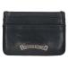  Chrome Hearts футляр для карточек DOUBLE SIDE двойной боковой прокрутить этикетка есть кожа футляр для карточек б/у OK15