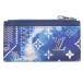  Louis Vuitton футляр для карточек M81432 монета карта * держатель монограмма бандана футляр для карточек б/у BS99
