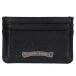  Chrome Hearts DOUBLE SIDE двойной боковой прокрутить этикетка есть кожа футляр для карточек б/у SJ02