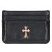  Chrome Hearts 22K DBL SIDED TNY CH CRS P DNMD двойной боковой PAVE diamond Gold кожа футляр для карточек б/у SJ02