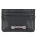  Chrome Hearts DOUBLE SIDE двойной боковой прокрутить этикетка есть кожа футляр для карточек б/у GZ11