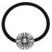  Chrome Hearts HAIRBAND Cross мяч кнопка резинка для волос серебряный Conti . б/у OS06
