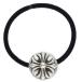  Chrome Hearts HAIRBAND Cross мяч кнопка резинка для волос серебряный Conti . б/у FK04