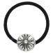 Chrome Hearts HAIRBAND Cross мяч кнопка резинка для волос серебряный Conti . б/у FK04