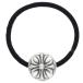  Chrome Hearts HAIRBAND Cross мяч кнопка резинка для волос серебряный Conti . б/у OS06