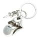  Chrome Hearts LIPSTONGUE&amp;No5 DGGR "губа" and язык #5daga- кольцо для ключей серебряный кольцо для ключей б/у NO05