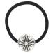  Chrome Hearts HAIRBAND Cross мяч кнопка резинка для волос серебряный Conti . б/у NO05