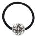  Chrome Hearts HAIRBAND Cross мяч кнопка резинка для волос серебряный Conti . б/у OS06