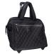  Chanel A49503 здесь ko Kuhn кожа переключатель нейлон 2 колесо Carry кейс б/у BS99