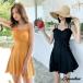  One-piece купальный костюм женский бикини body type покрытие One-piece купальный костюм одноцветный надеты .. горячие источники морская вода . плавание модный пляж . плавание Корея купальный костюм 20 плата 30 плата 