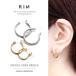  серьги-кольца металл аллергия соответствует женский обруч полимер post Second серьги [ обе уголок для *2 шт. комплект ]